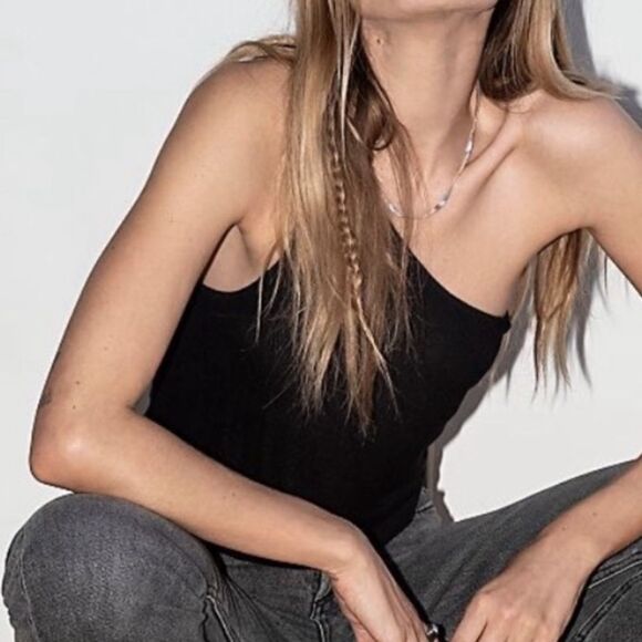 NWT Free People Marina Cropped Tank Top - Picture 6 of 7